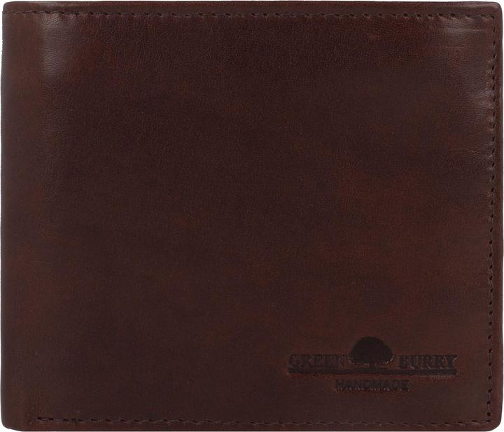Actual product image Greenburry Newport Geldbörse RFID Schutz Leder 11 cm