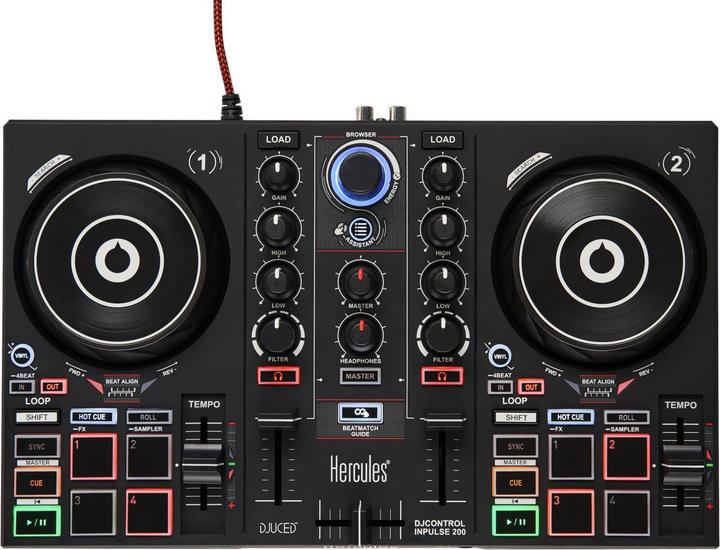 Actual product image Hercules DJ Control Inpulse 200