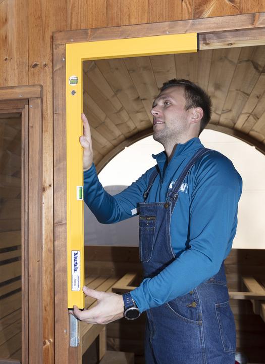 Actual product image Anrotec Construction angle 800 x 400 mm 90 degrees with 2 spirit levels