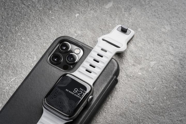 Image du produit Nomad Sport Strap V2 40mm/38mm Lunar Gray (40 mm, Matières plastiques)