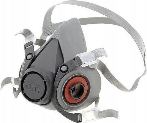 Actual product image 3M Reusable half mask (No protection, 1 x)
