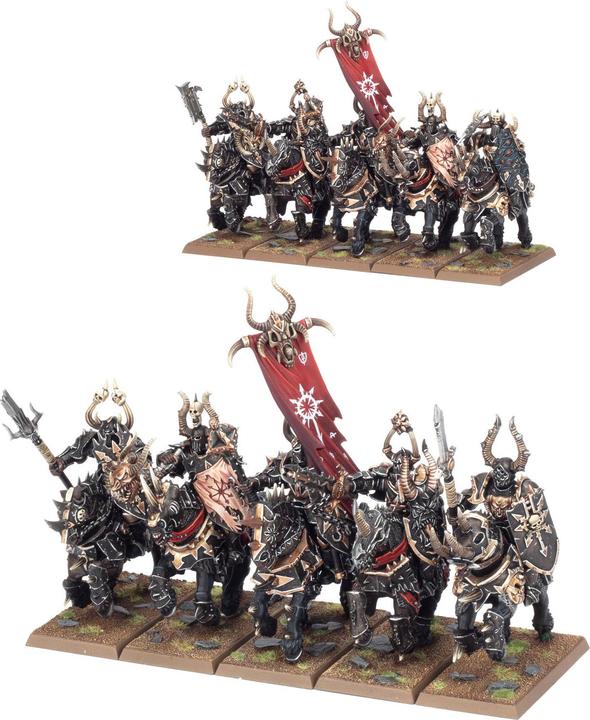Produktbild Games Workshop Warriors of chaos: Chaos Knights (Kunststoff)