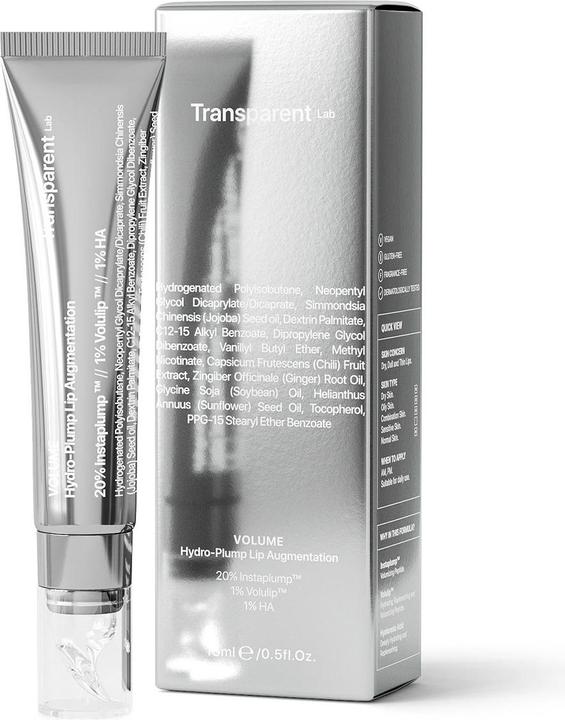 Actual product image Transparent Lab Volume Hydro-Plump Lip Augmentation