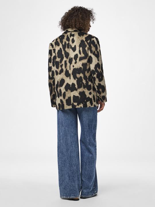 Actual product image Pieces PCDEMI LEOPRINT Einreihiger Blazer (L)