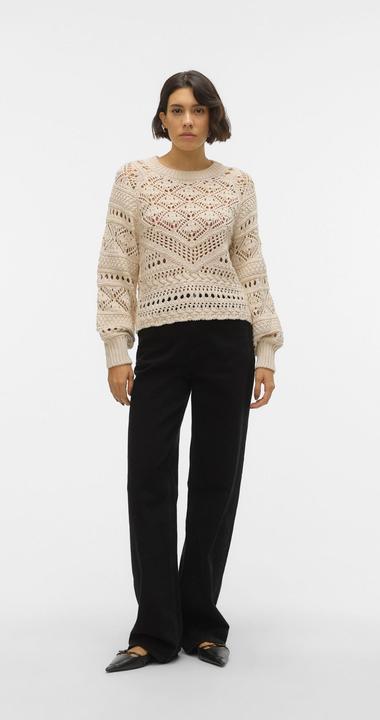Actual product image Vero Moda Round neck balloon sleeve jumper knitted jumper (XS)