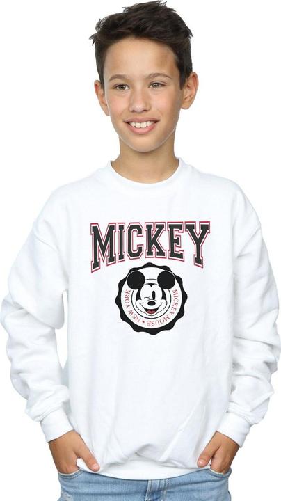 Actual product image Disney Boys Mickey Mouse New York Seal Sweatshirt (140, 146)