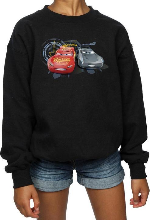 Immagine prodotto Disney Cars Lightning Vs Storm Felpa Ragazze (128)