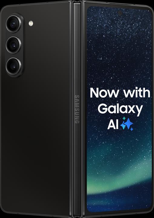 Samsung Galaxy Z Fold5 (1000 GB, Phantom Black, 7.60", Doppia SIM, 50 Mpx, 5G)