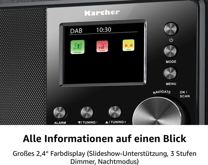 Karcher DAB 3000 (DAB+, FM)