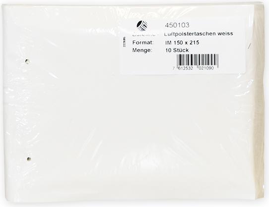 Image du produit Mailmedia Pochettes d'expédition à bulles d'air, type C13, blanc, 15 g Dimensions extérieures : 170 x 225 mm (100 x)