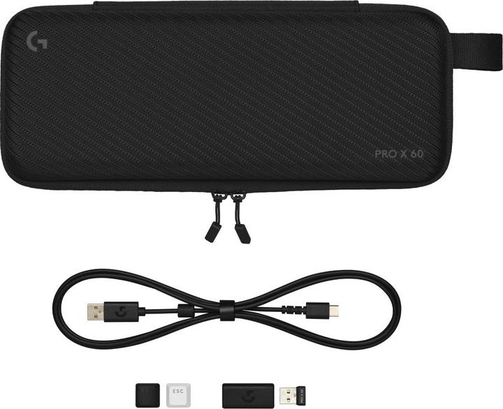 Image du produit Logitech G Pro X 60 (CH, Sans fil, Filaire)