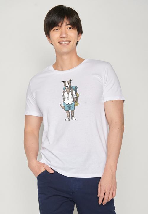 Produktbild Greenbomb Animal Dog Traveller Guide T-Shirt (XL)