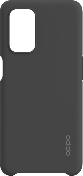OPPO Copertina rigida in silicone nero (Oppo A74 5G)