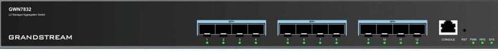 Actual product image Grandstream 12P GWN7832, 12x 10 Gigabit SFP+ ports (12 Ports)