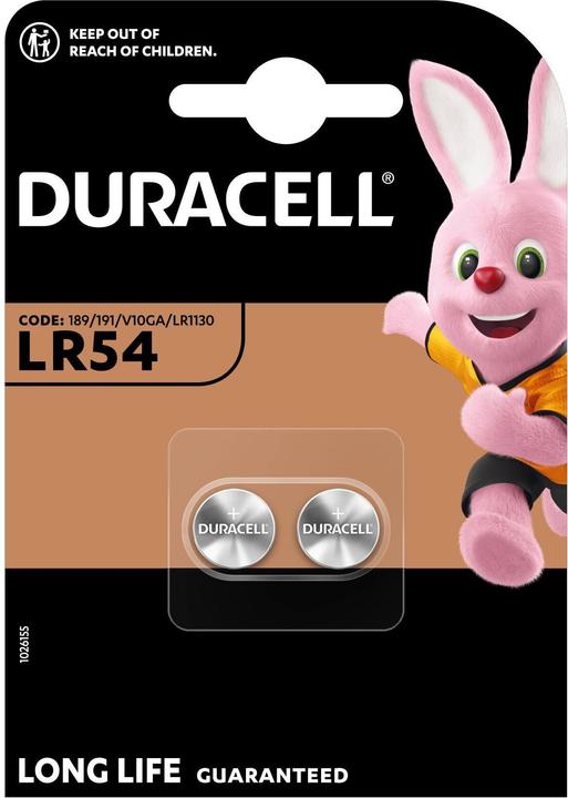 Image du produit Duracell Electronique (2 pcs, AG10, 65 mAh)