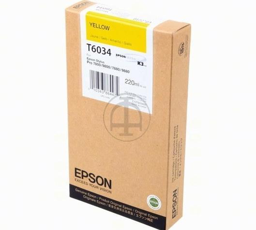 Actual product image Epson T6034 (Y)