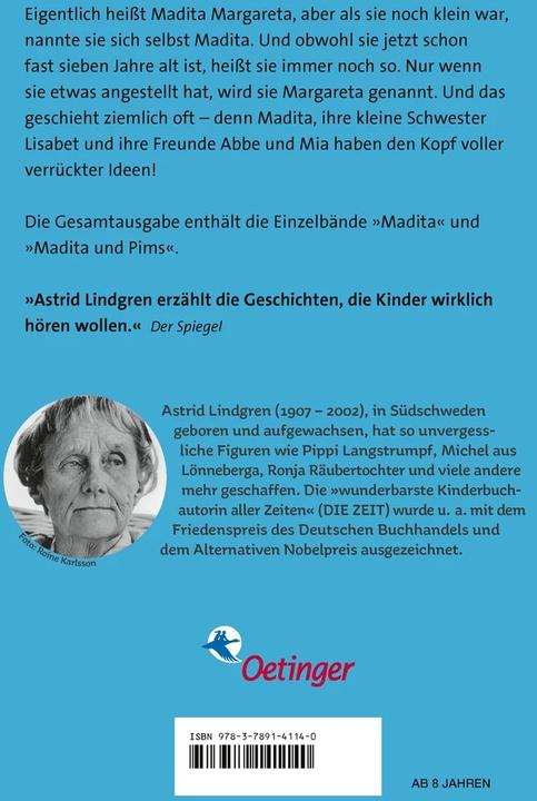 Actual product image Madita (German, Astrid Lindgren, 2010)
