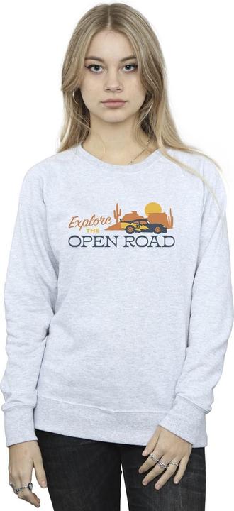 Actual product image Disney Womens/Ladies Cars Explore The Open Road Sweatshirt (M)