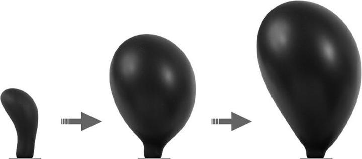 Produktbild Rimba Aufblasbarer Gebogener Anal Plug mit Pumpe
