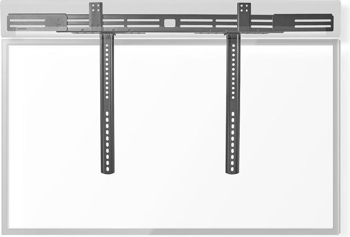 Immagine prodotto Nedis Supporto per soundbar | Universale | Collegato alla TV | 10 kg | Regolazione della profondità di (1 pz., Installazione a parete)