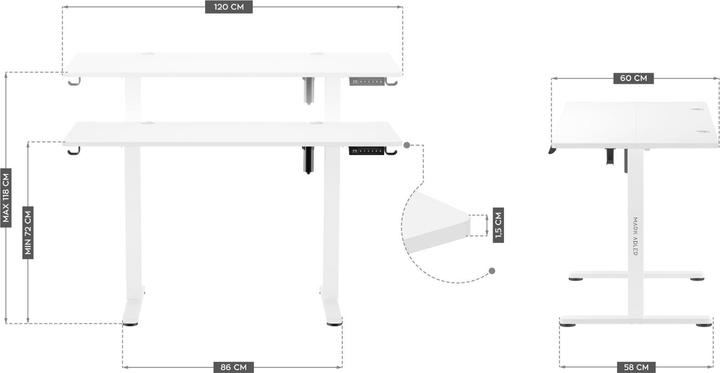 Produktbild Mark Adler MarkAdler Leader 7.0 White