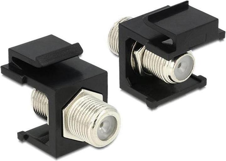 Delock Keystone Jack: F jack (Antenna cable)