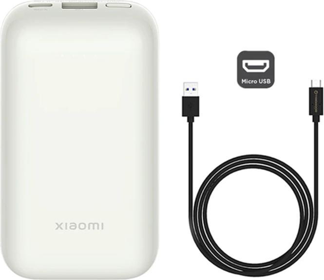 Productafbeelding Xiaomi 33W Power Bank 10000mAh Pocket Edition Pro (10000 mAh, 33 W, 37 Wh)