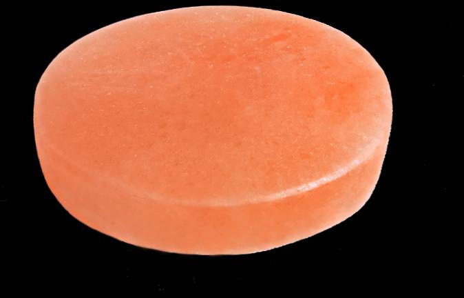 Actual product image BBQ Master Himalayan Salt Block Round Hot Stone 30 x 5cm