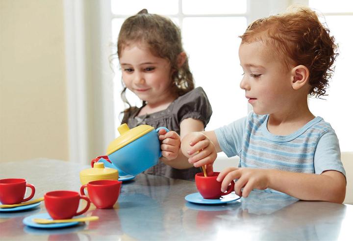 Produktbild Green Toys Tea Set blau