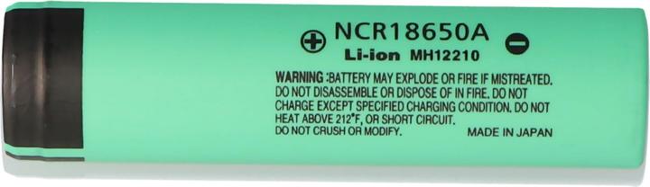 Image du produit Panasonic Batterie NCR18650A non protégée (3100 mAh)