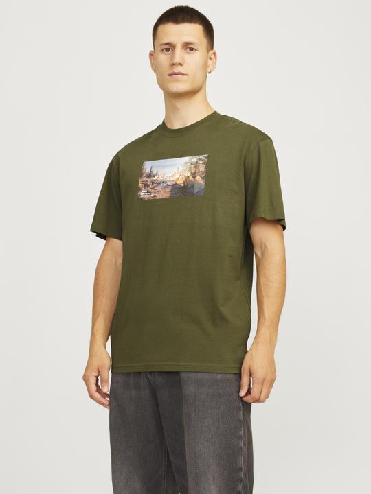 Produktbild Jack & Jones Gedruckt Rundhals T-shirt T-shirt (XS)