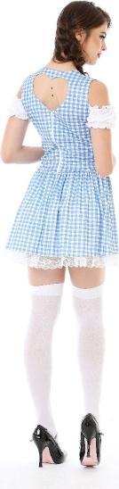 Produktbild PartyChimp Oktoberfestkleid Dirndl Steffi - Partykostüm Gr. L (L)