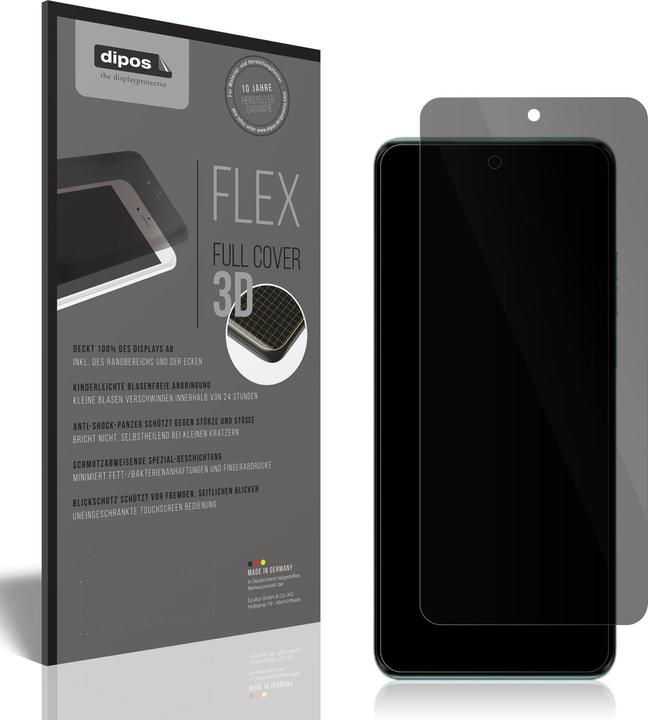 Actual product image Dipos Screen Protector 2-Way Anti-Shock (1 Piece, Motorola Edge 40 Neo)