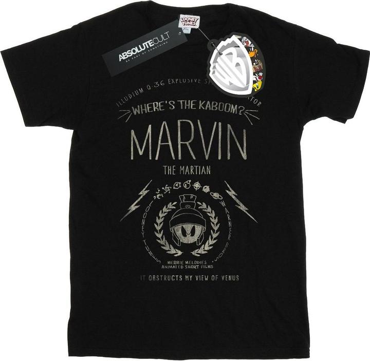 Looney Tunes Marvin The Martian Where's The Kaboom TShirt