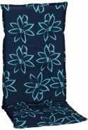Immagine prodotto Acamp Stuhlauflage Bunde 171 x 50 cm, Blau (171 x 50 x 6 cm)