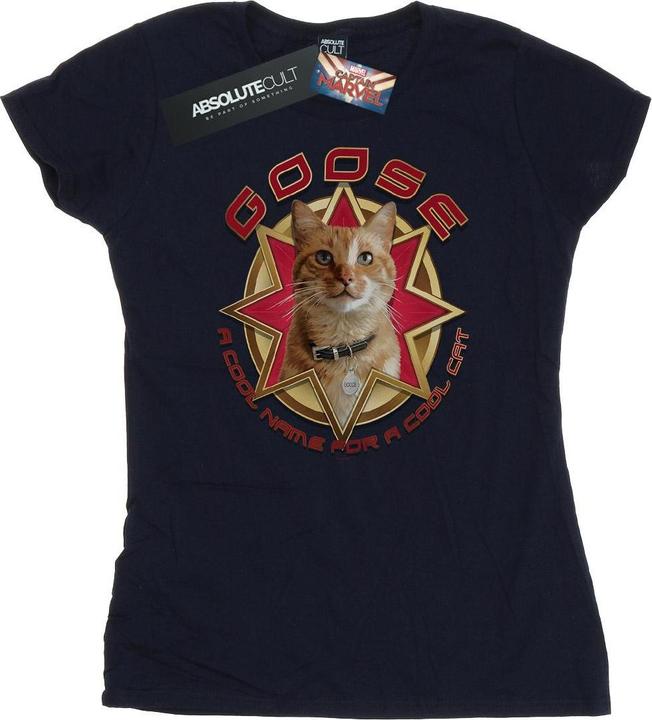 Immagine prodotto Captain Goose Cool Cat Maglietta Donna (XXL)