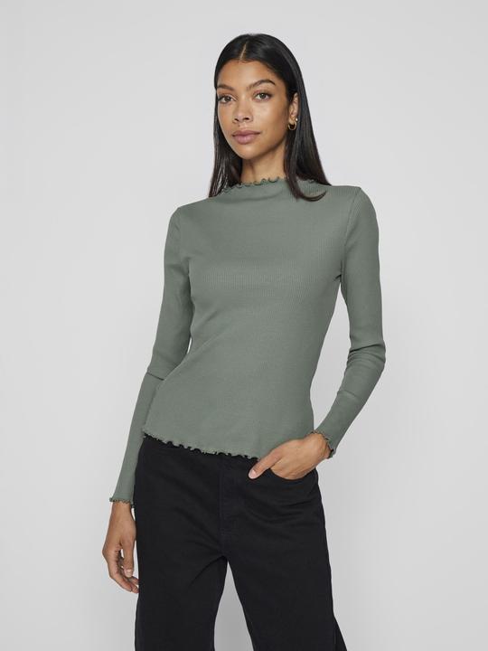 Image du produit Vila High Neck Oberteil mit langen Ärmeln (M)
