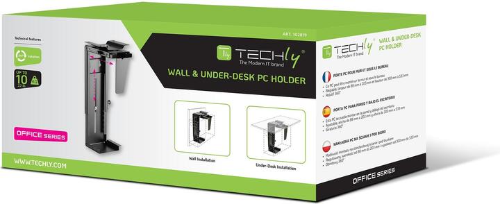 Actual product image Techly Mounting kit (CPU mount) (adjustable) (Various)