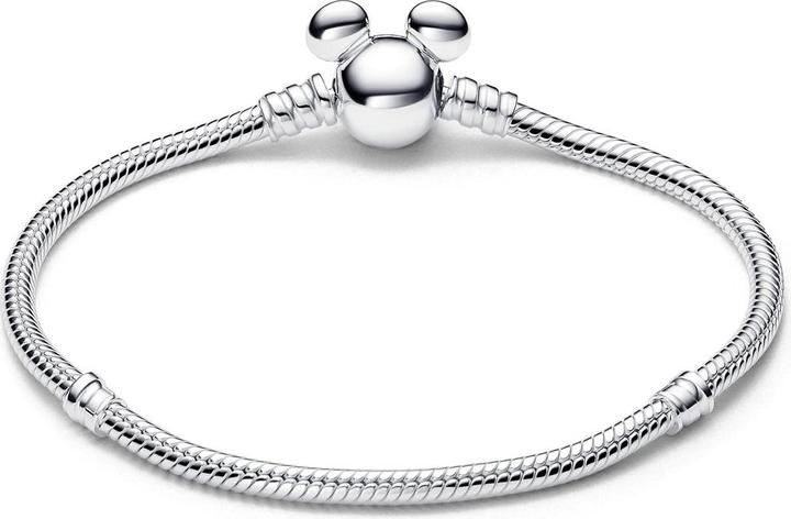 Produktbild Pandora Disney Micky Maus Verschluss Moments Schlangen Gliederarmband (20 cm, Silber 925)