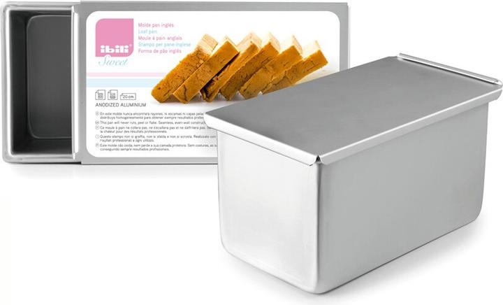 Image du produit Ibili Poêle à pain en aluminium avec couvercle, 19 cm, 2,3 L