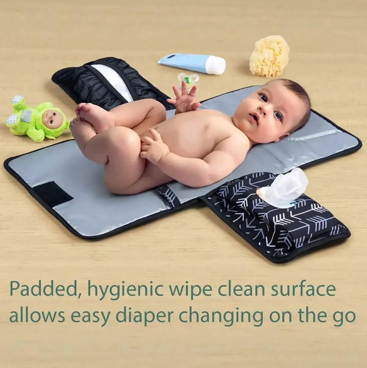 Immagine prodotto Activity Board Fasciatoio portatile per neonati Borsa per pannolini per passeggino Fasciatoio per neonati con una