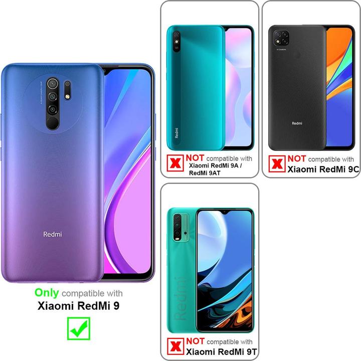Productafbeelding Cadorabo Boek Onzichtbare Magneethoes (Xiaomi Redmi 9)