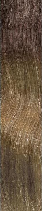 Balmain Silk Tape Human Hair Natural Straight 55cm 5A.7A Ombrè Natural Ash Blonde Ombré, 10 Stk. (5A.7A Ombrè Natural Ash Blonde, 55 cm)