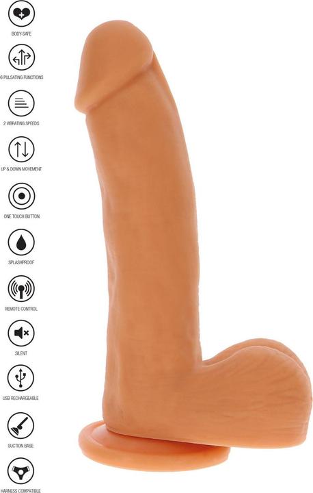 Produktbild ToyJoy Get Real Magnetic Pulse Trusting Dildo RC