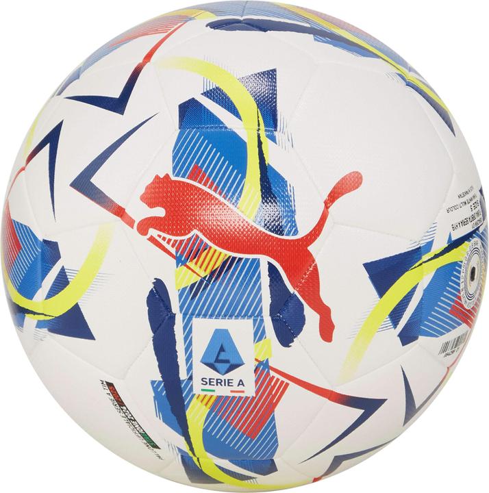 Produktbild Puma Piłka nożna Orbita Serie A Hybrid biało-niebiesko-czerwona 84299 01 5