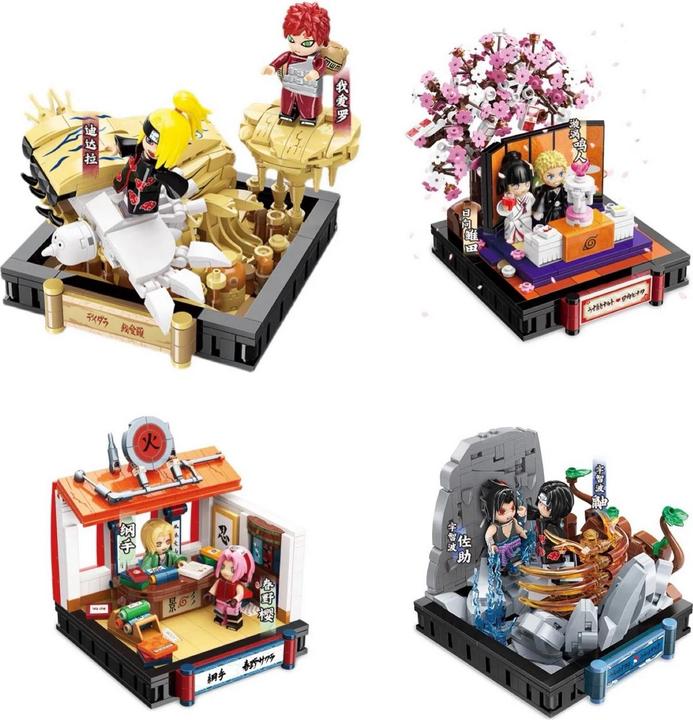 Image du produit Qman Diorama Mariage de Naruto et Hinata