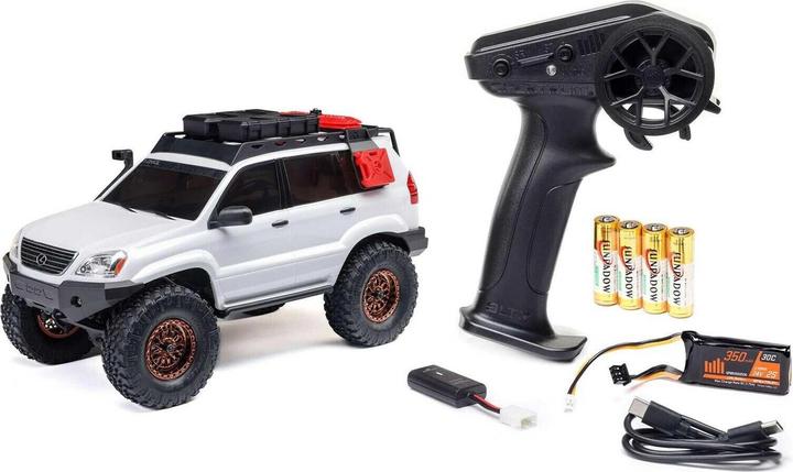 Produktbild Axial Scale Crawler SCX24 Lexus GX470, Weiss RTR 1:24 (RTR Ready-to-Run)