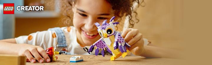 Immagine prodotto LEGO Creature mitiche della foresta (31125, LEGO Creator 3-in-1)