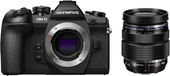 Olympus OM-D E-M1 Mark II Kit (12 - 40 mm, 20.40 Mpx, Micro Four Thirds)