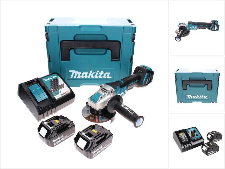 Productafbeelding Makita Batterij haakse slijper (125 mm)
